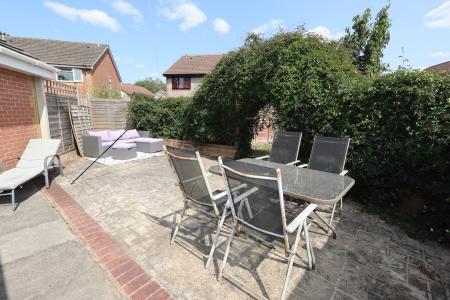 Large patio