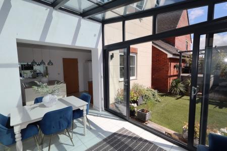 Garden room through