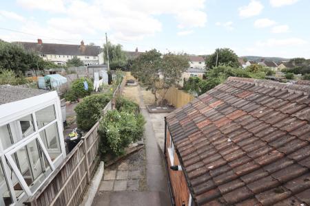 View over garden