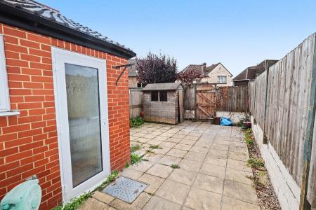 Rear garden