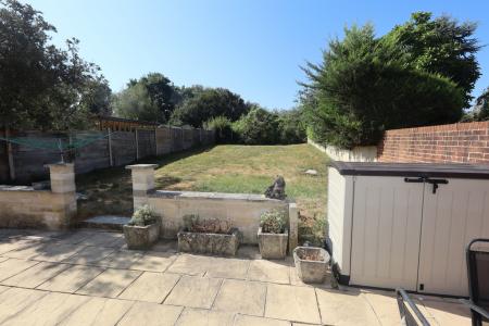 Rear garden
