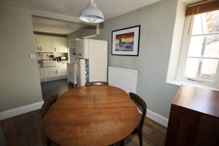 Dining room through