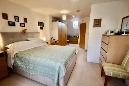 Bedroom 1 with dress