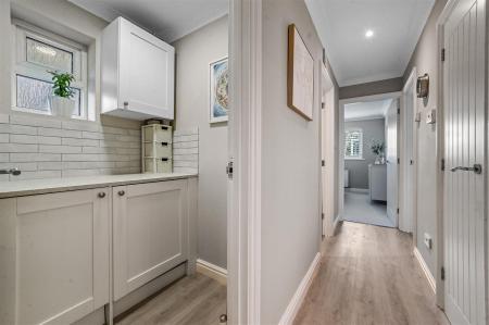 UTILITY ROOM AND HALLWAY