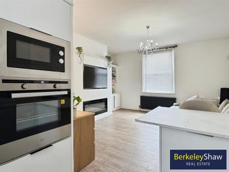 Kitchen to living area
