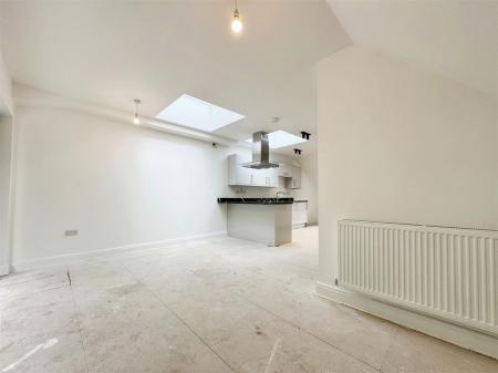 Living area to kitchen (2)