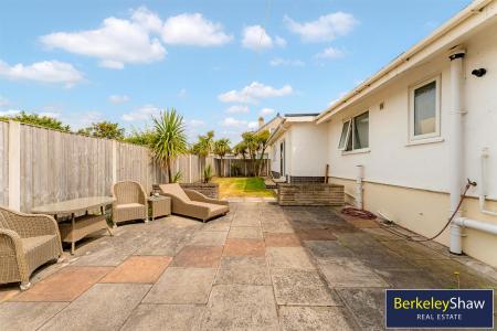 Rear patio