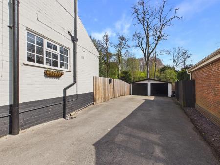 Driveway and Garage