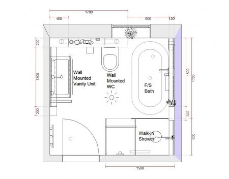 Example Bathroom Layout
