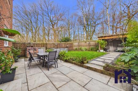 Rear garden