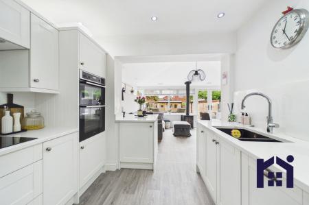 Into the family room