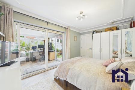 Downstairs bedroom/reception room