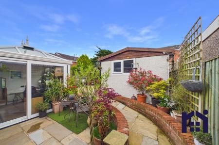 Rear garden