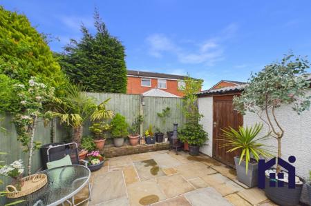 Rear garden