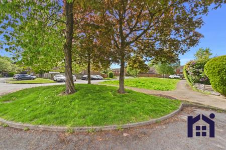 Green space to the front