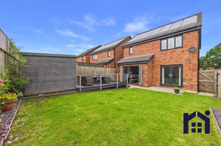 Rear garden