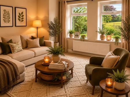 AI image - living room