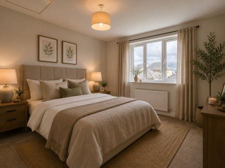 AI image - bedroom one