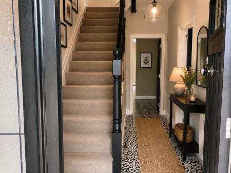 AI image - entrance hallway