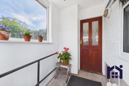 Rear porch