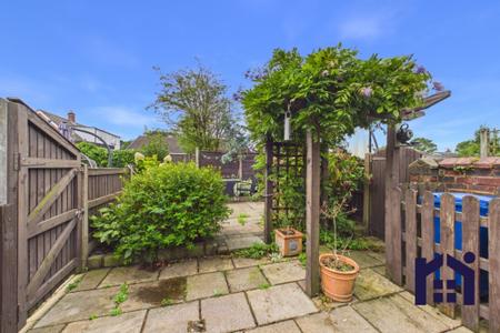 Rear garden