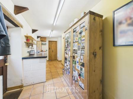 Hardwood Entrance Door to:-