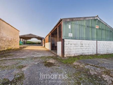 Adjoining Implement Shed