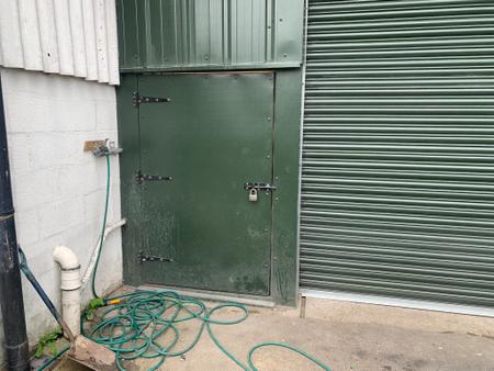 New Shutter Door Unit Entry