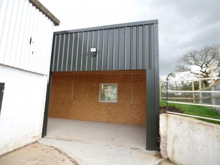 Unit 22 Shutter Door End Unit Doorway