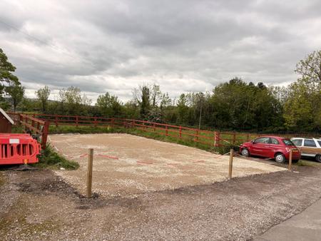 Hardstanding up to 14 cars