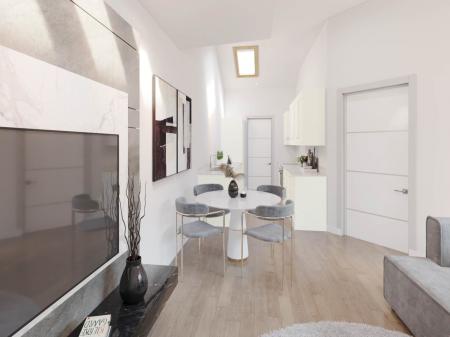 CGI Kitchen living area