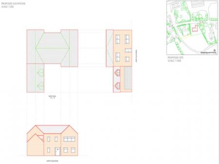 Proposed Roof plans