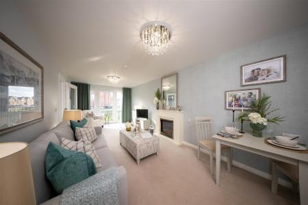 Retirement home 2 bedroom apartment at Invicta lod