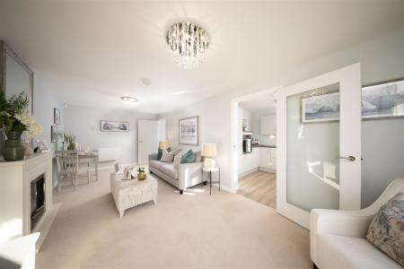 Retirement home 2 bedroom apartment at Invicta lod