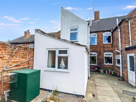 Attractive rear elevation