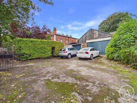 Private Driveway and Outbuildings
