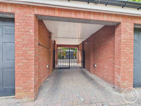 Secure Entrance to Garage