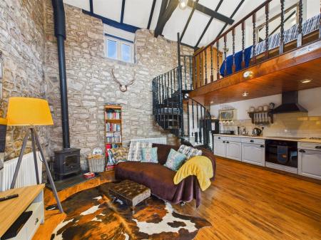 Axe Edge Cottage - Open Plan Kitchen/living Area