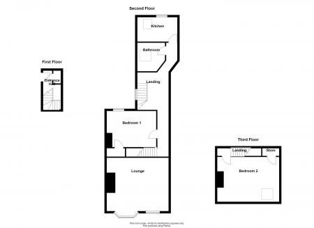 Flat B, 93 Spring Gardens, Buxton - all floors.JPG