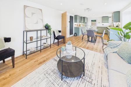 Kitchen/Living/Dining Area