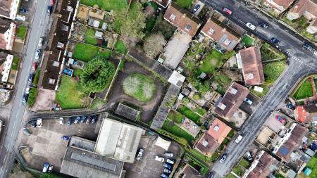 Drone above