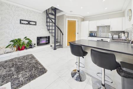 annexe open plan living space