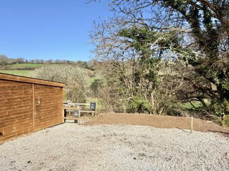 Allocated parking area for two cars