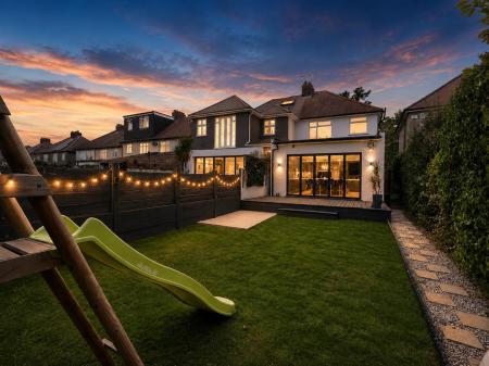 Rear Garden Twilight