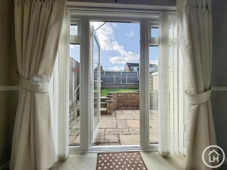 Dining Area Garden Entry
