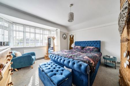 Master Bedroom with integrated cupboard