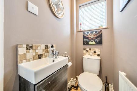 Downstairs cloakroom and WC