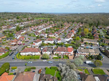 View towards City of London & Kings Wood