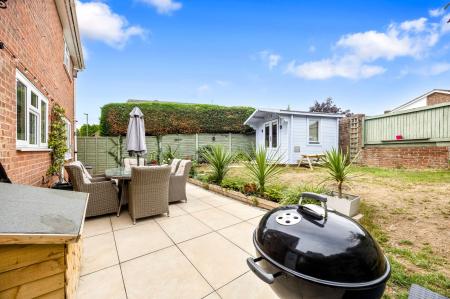 Rear garden