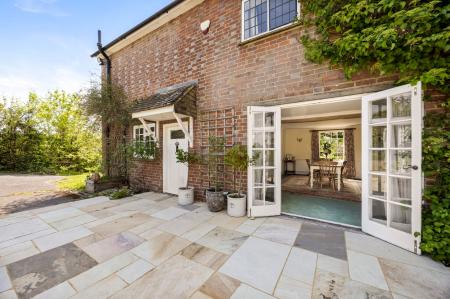 Rear patio
